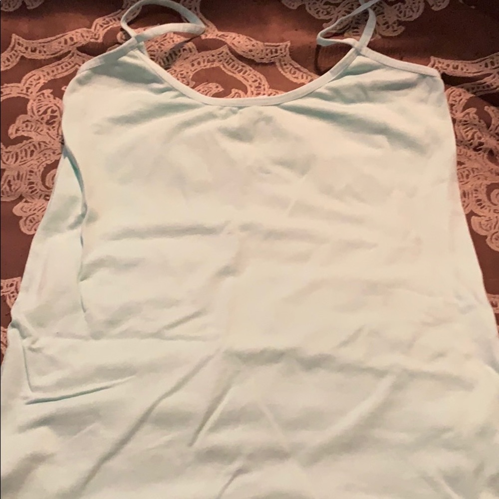 Mint spaghetti strap